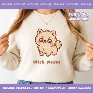 Sarcastic Dog SVG: Funny Dog Mom Clipart for Mugs, Shirts (Digital Download)