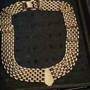 Ketting, 1950, gold filled vintage ketting