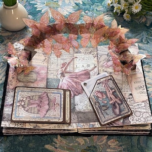 Livre pop-up 3D, scrapbooking vintage, livre photo souvenir, idées d'album photo DIY, cadeau d'anniversaire, cadeau d'anniversaire, enregistrement de notre histoire d'amour