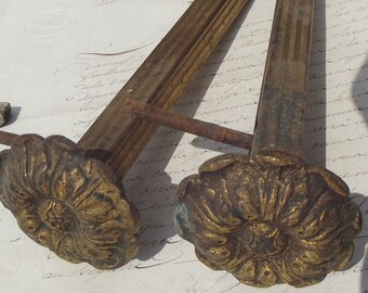 Vintage Curtain Pole Etsy