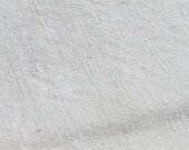 Antique 19th Century French Fabric linen Chanvre Hand woven cloth
