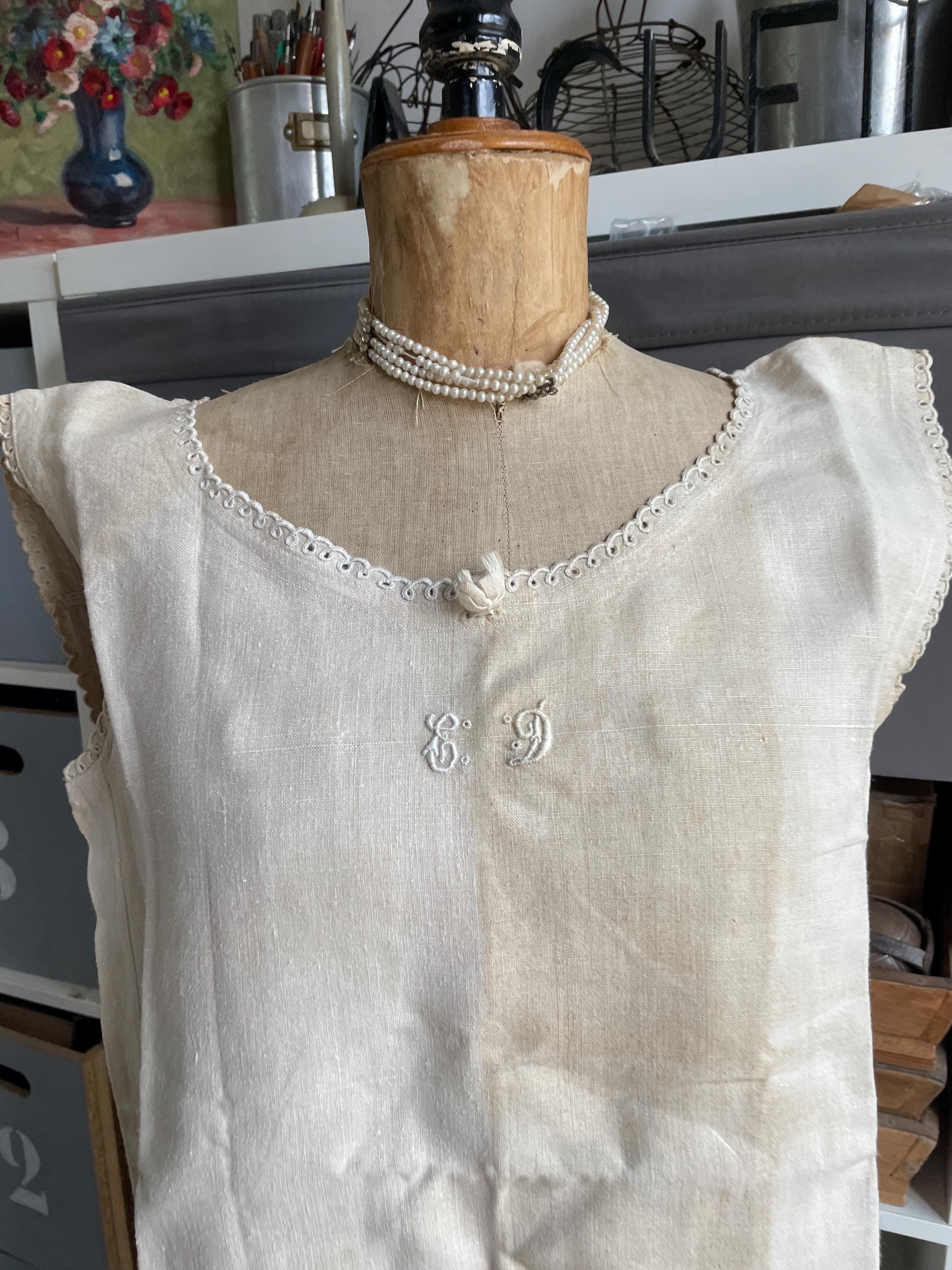 Antique calico dress - Etsy 日本