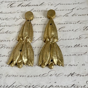 Pair Antique French Bronze Plaques Regency Empire Plaque Furniture Embellishment