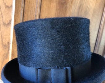 Vintage Tress & Co London Silk Top Hat Eaton - Etsy