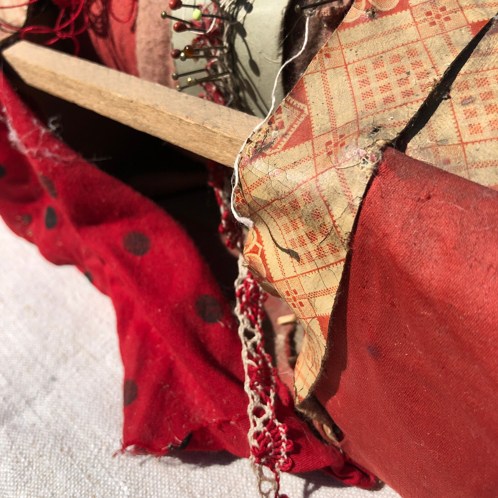 Antique French Lace Makers Pillow Roller Wheel Bobbin Lace Etsy