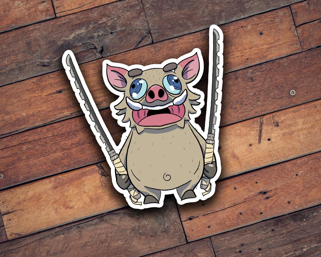 Imosuke Sticker Inosuke Sticker | Hand-drawn | Matte - Etsy