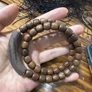 Woodcarved bracelet, handmade wooden bangle, rustic jewelry, boho wrist accessory, natural wood cuff, vintage wood bracelet, gift for her