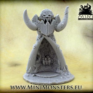 ORC RITUAL ROCK - 28mm 32mm Scale | Wargaming terrain | Wargames | Dungeons and Dragons | DnD Terrain | Fantasy | Resin | Mini Monsters