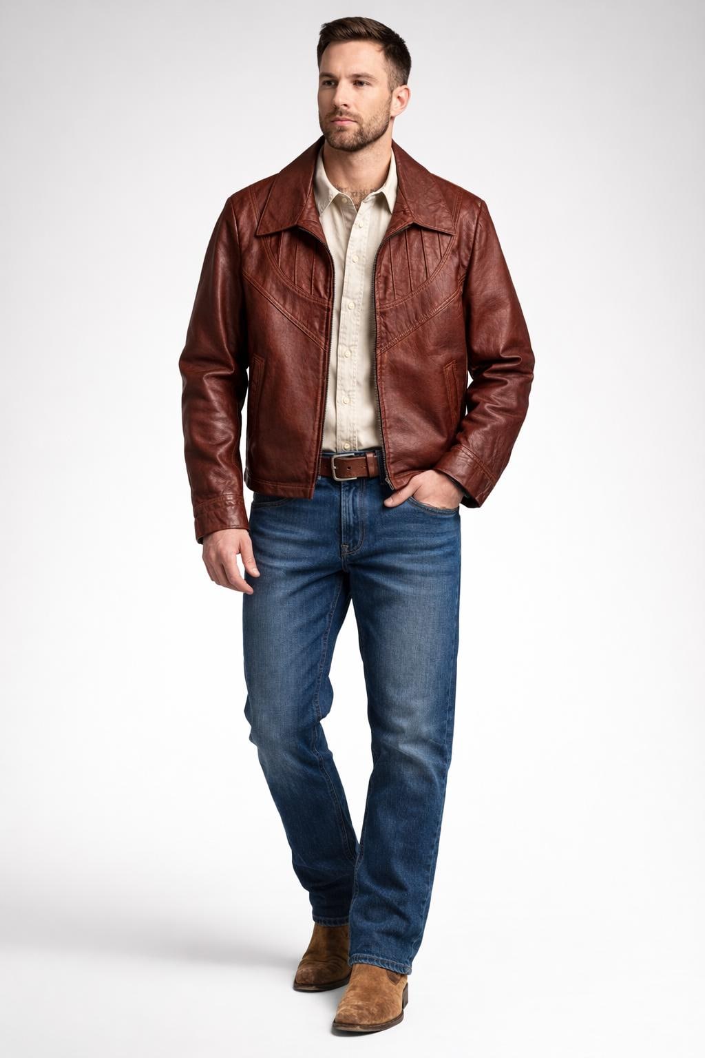 ジャケット・アウター 70s 80s EURO tirolean design leather JKT $_12.JPG?set_id=880000500F