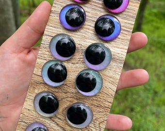 Faerie Garden Vol. 1 Sinker Eye Collection - MADE TO ORDER Amigurumi Hand Painted Safety Eyes