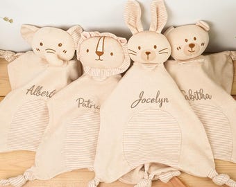 ベビー掛け布団ブランケット パーソナライズ、カスタム刺繍ベビー掛け布団、愛らしいベビー快適ブランケット、ベビーシャワーギフトおもちゃ、女の子男の子へのギフト