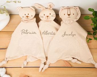 Broderad babyfilt, Personlig babyfilt, Härlig babyfilt, Babyshowerpresent, Present till flicka/pojke