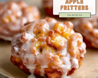 Bratapfel Krapfen Rezept – Einfaches Backen zum Ausdrucken (PDF Download)