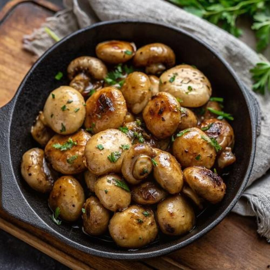 Ranch Butter Button Mushrooms Recipe (side Dish Appetizer) - Etsy