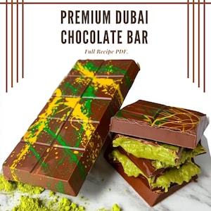 Dubai Chocolate Bar Recipe: Exotic Dessert Guide (PDF Download)