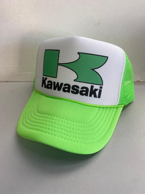 カワサキ ヴィンテージ キャップ バイク Vintage kawasaki hat - Etsy 日本