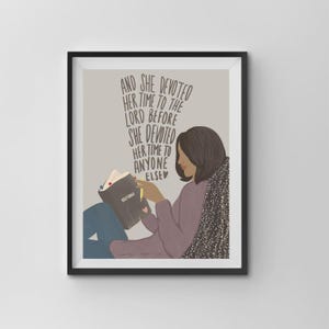 Citazione ispiratrice di una donna cristiana - Download immediato e stampabile - Crea la tua decorazione murale, biglietto d'auguri, cartolina, biglietto di auguri, adesivi
