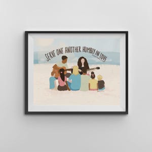 Citazione regalo missionaria cristiana - Download immediato stampabile - Crea la tua decorazione murale, biglietto d'auguri, cartolina, biglietto di auguri, adesivi per planner