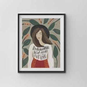 Dio è dentro di lei e lei non verrà mai meno Versetto biblico Citazione cristiana - Download immediato Crea arte murale, biglietti d'auguri, cartoline, adesivi