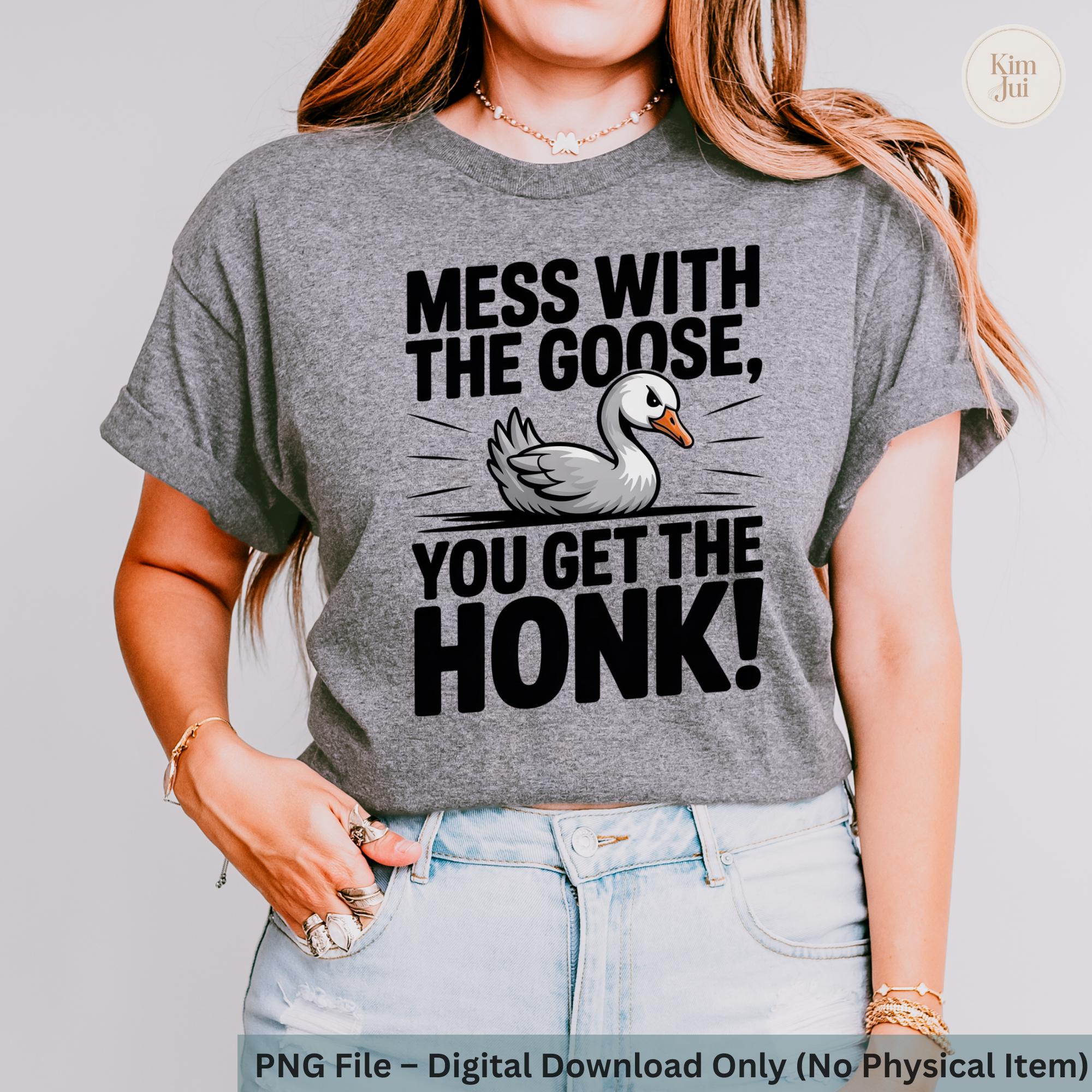 The Goose PNG | Funny Goose Clipart | Cute Goose Graphic | Printable ...