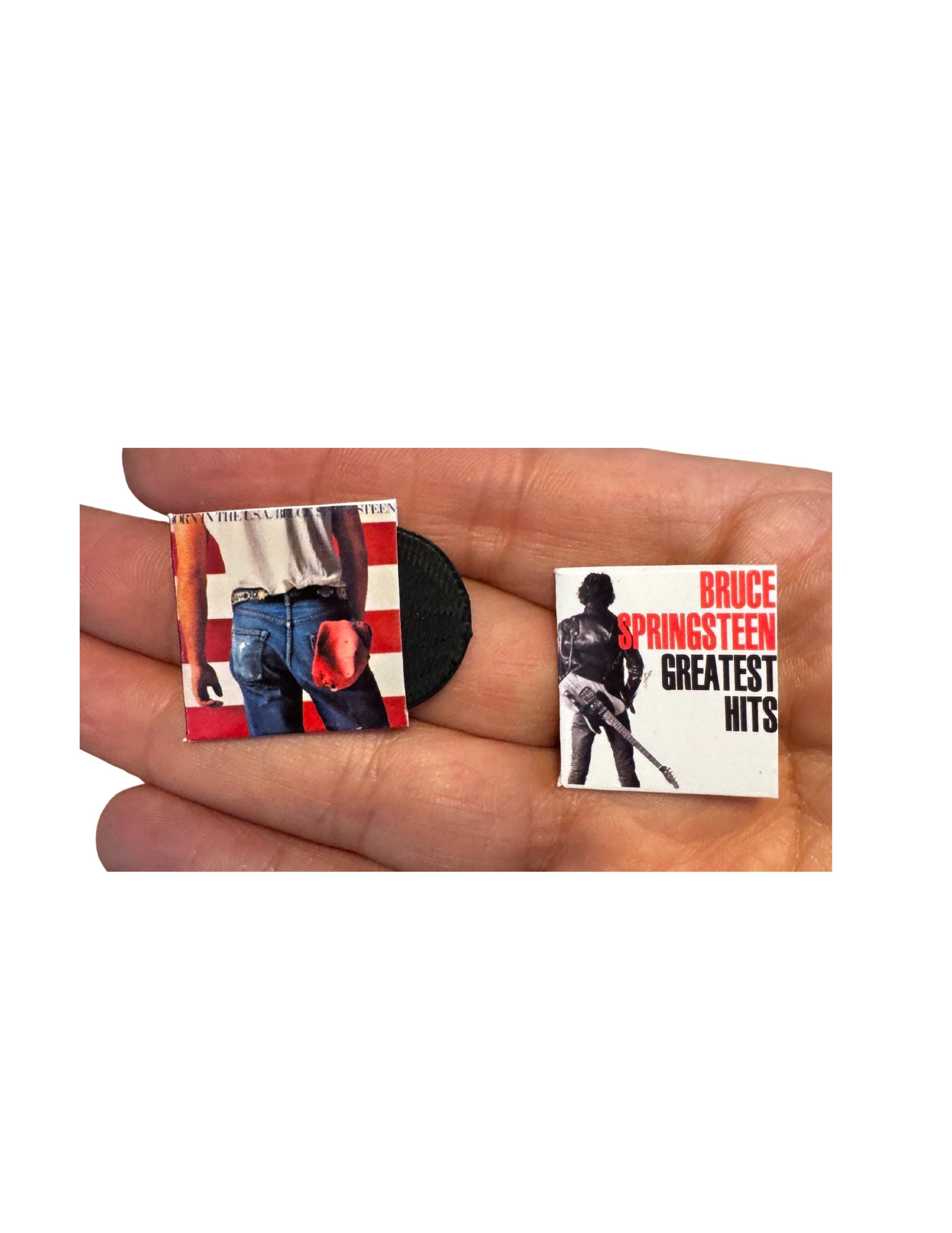 Miniature Bruce Springsteen Vinyl Records | 1:12 Scale Dollhouse ...