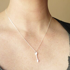 Sterling Silver Arrow Handmade Pendant image 4