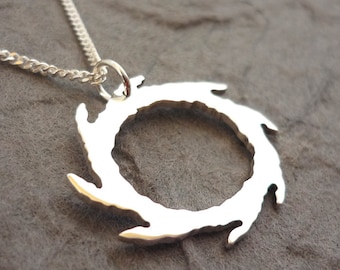 Circle of the Black Thorn Pendant