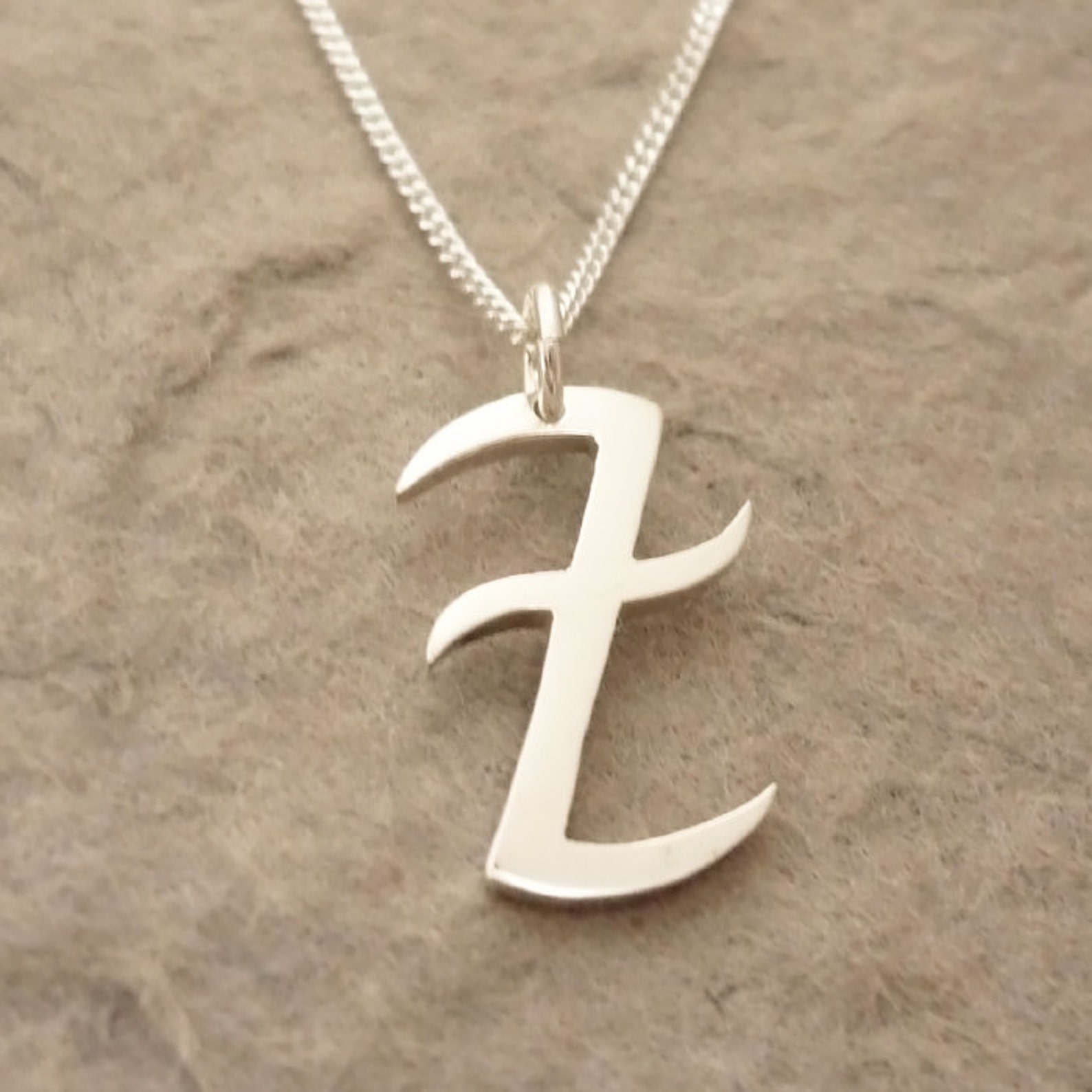 Deflect/Block Rune Handmade Sterling Silver Pendant | Etsy