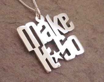 Make It So Sterling Silver Pendant on Chain