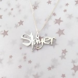Slayer Sterling Silver Hand Cut Pendant Canada