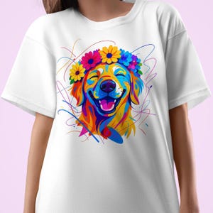 Funny Dog Lover Shirt - Cute Cartoon Dog T-Shirt - Gift for Pet Owner - Dog Mom Shirt - Unisex Tee