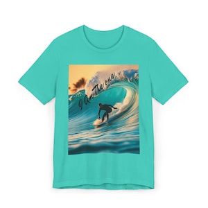 Surf Vibes Unisex T-Shirt - Perfect for Beach Days, Summer Parties, Gift for Surfers, Surfing Enthusiasts, Coastal Living