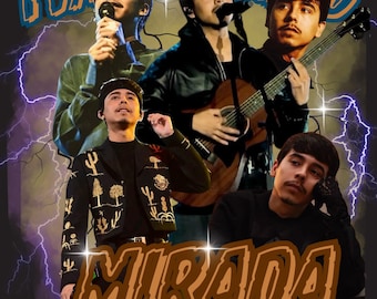 Ivan Cornejo PNG File, Mirada Tour Parte 2 Digital File, PNG Ready Print to T-Shirt