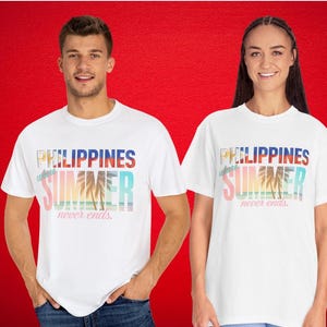Philippines Summer T-Shirt: Tropical Beach Vacation Souvenir