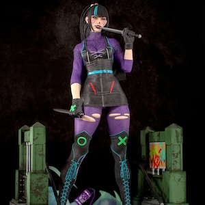 Punchline - STL Model for Resin Printer Figure 3D Printing - High Quality Diorama