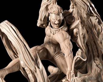 Modelo STL – Diorama 3D de alta calidad para impresora de resina