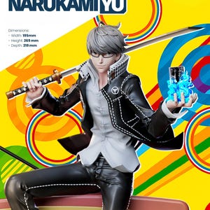 Yu Narukami From Persona 4 - STL Model for Resin Printer Figure 3D Printing - High Quality Diorama