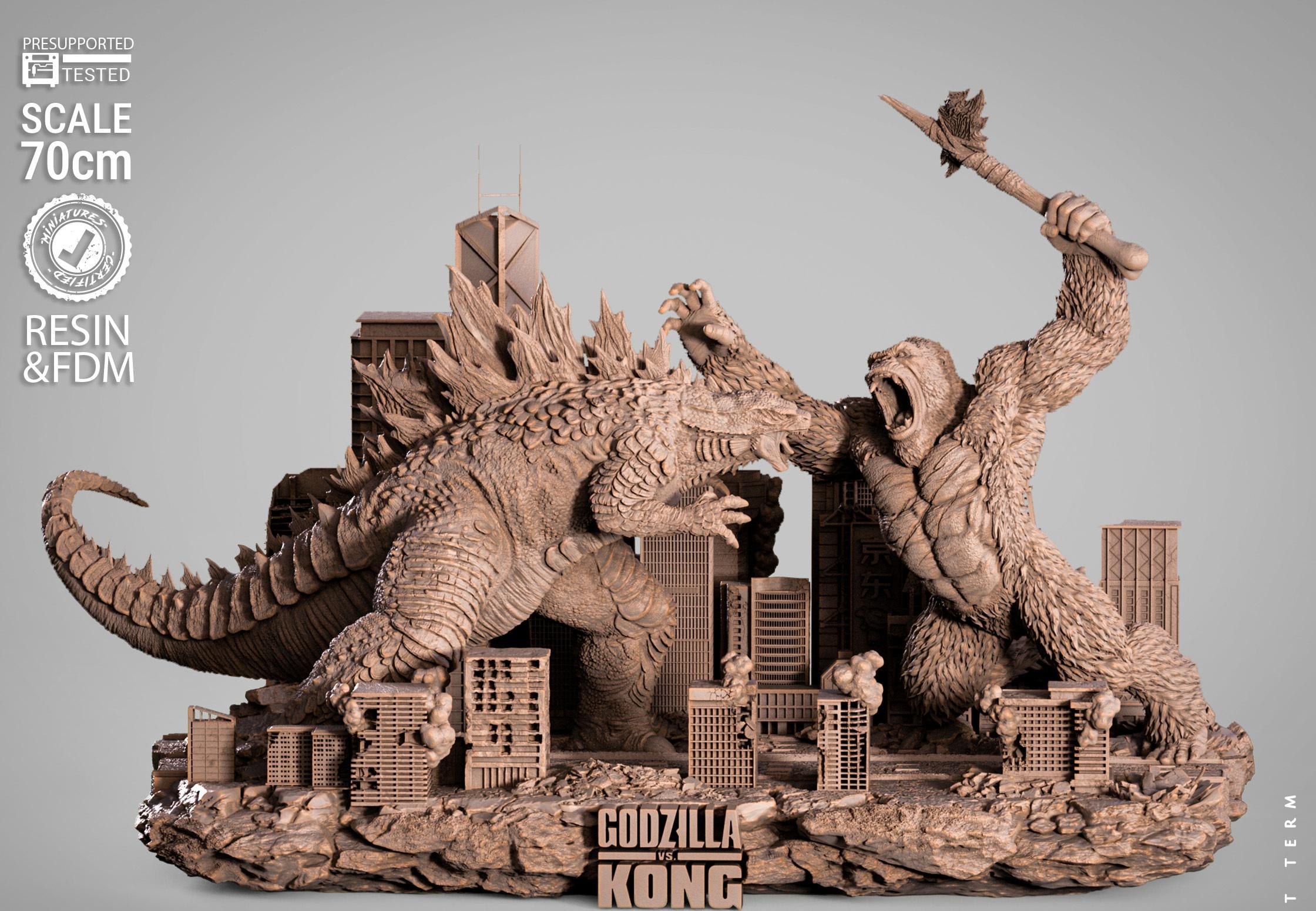 Godzilla 3d model - Etsy 日本