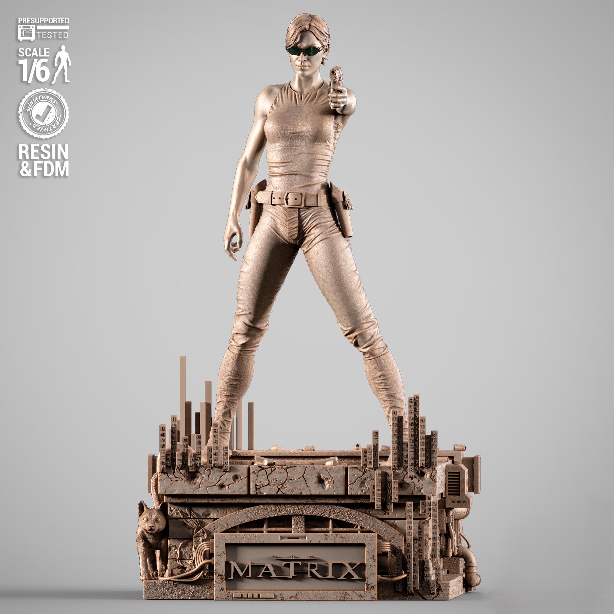 トリニティ ミニバストMATRIX TRINITY 限定4481/8000 Matrix Bust for sale | eBay