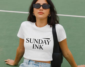 Bella+Canvas 6681 Women's Crop Tee Mockup White JPG Instant Download Womens Mockup Trendy JPG Baby Tee Mockup Crop Top Womens JPG