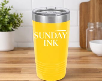 Polar Camel Yellow Insulated Tumbler Mockup 20oz Kitchen Tumbler JPG Insulated Tumbler Mockup Instant Download PNG Minimalist Tumbler Yellow