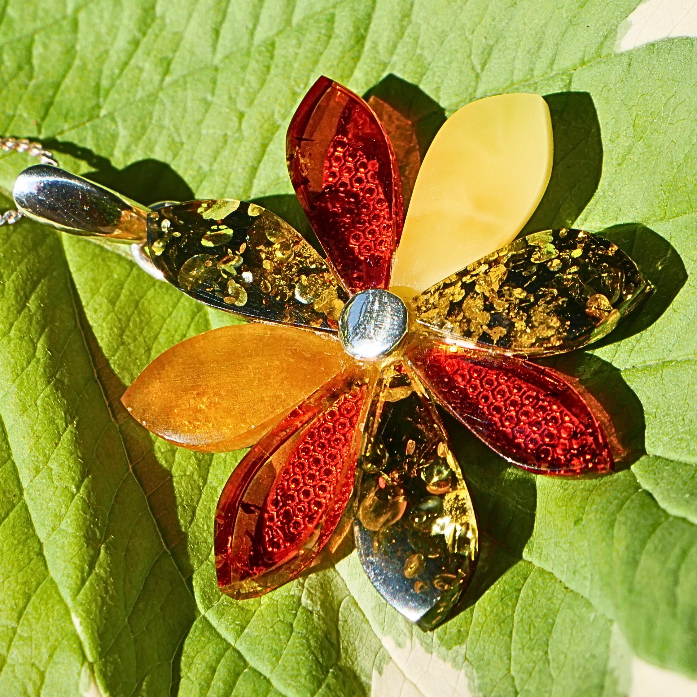 Broche Vintage Con Diseño Floral De Harry S. Bick En Plata De Ley 925 - México