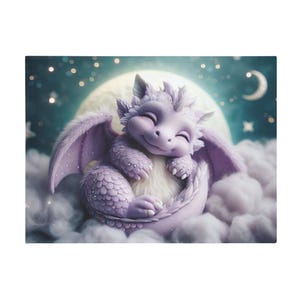 Plush Fleece Dragon Blanket, Soft Throw, Cozy Gift Idea, Warm Home Decor, Snuggly Blanket for Kids & Adults
