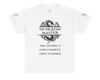 Dungeon Master Tee: Funny Gamer Unisex Cotton Shirt