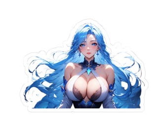 Anime Art Stickers: Glossy Vinyl Decals for Laptops, Journals