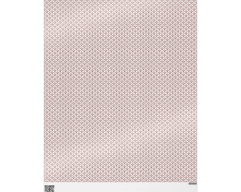 Red Heart Pattern Wrapping Papers | Repeating Love Hearts Gift Wrap