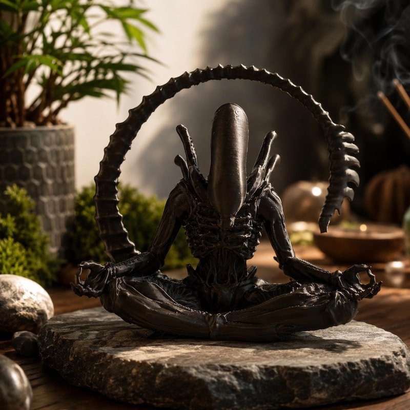 Alien Garden Sculpture - Etsy UK