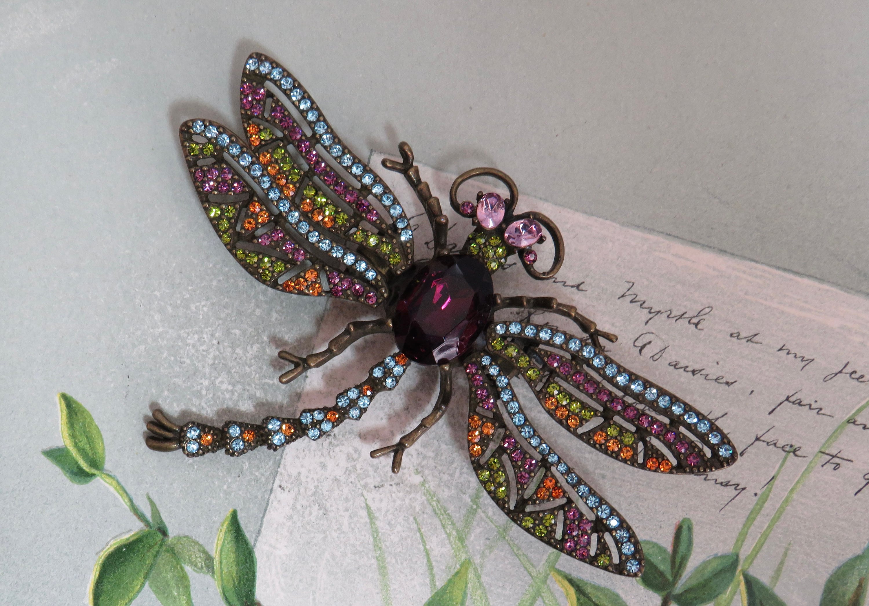 Heidi Daus Brooch - Etsy Heidi Daus Brooch - Etsy