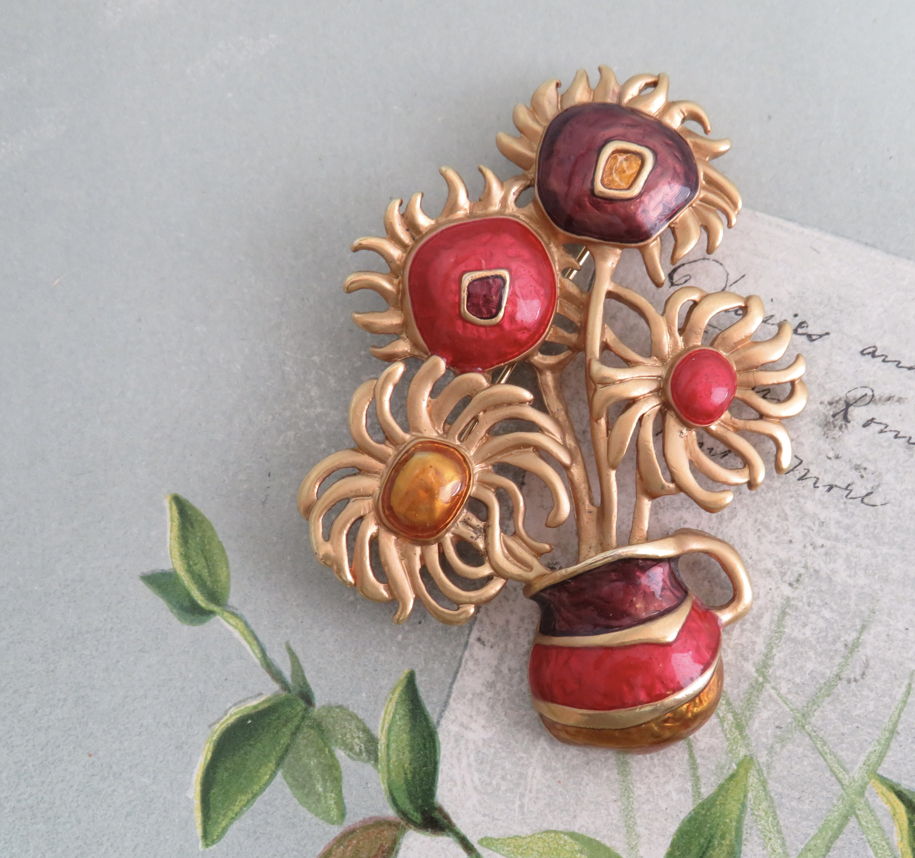 Vintage Yves St Laurent Jewelry - Etsy