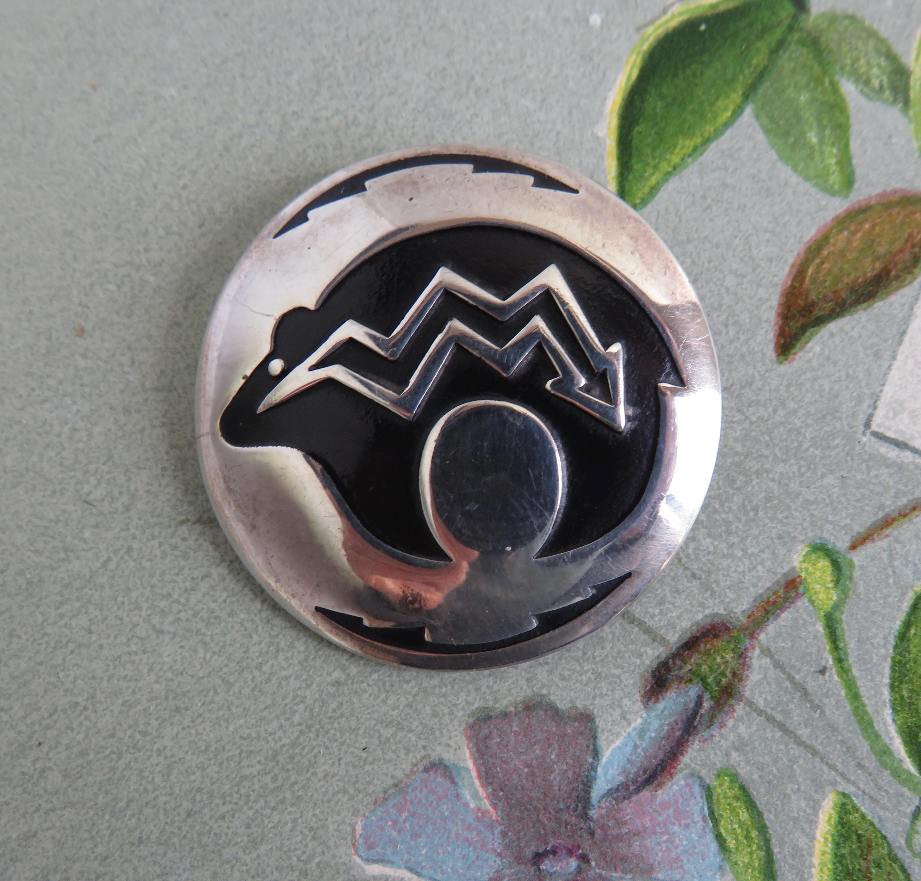 Native American Made Southwestern Style Sterling Silver SPIRIT